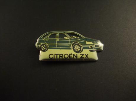 Citroën ZX personenauto groen model